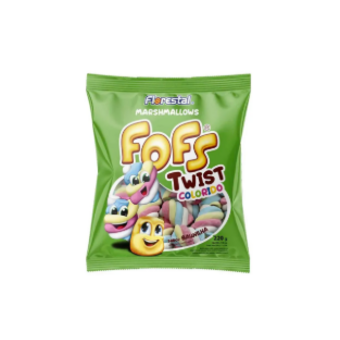 Bala Florestal Marshmallow Twist Color 220g