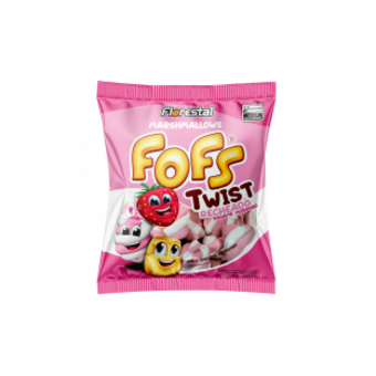 Bala Florestal Marshmallow Morango 220g