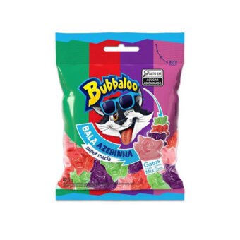 Bala Bubbaloo Azedinha Mix 82.5g