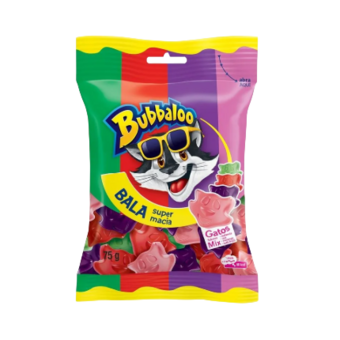 Bala Bubbaloo Sortido 75g