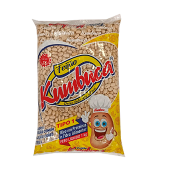 Feijão Carioca Kumbuca Pacote 1Kg