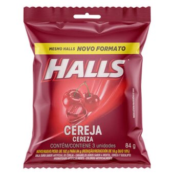 Drops Halls Cereja 84g 