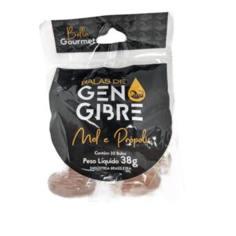 Bala Gengibre Apis Vida Mel/prop 38g