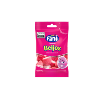 Bala Gelatina Fini Beijos 35g