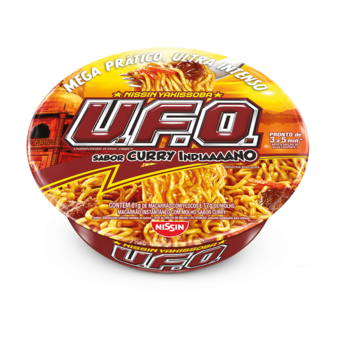 Macarrao Instantaneo Ufo Nissin Curry Indiano 95g