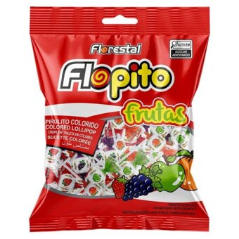 Pirulito Flopito Frutas 120g