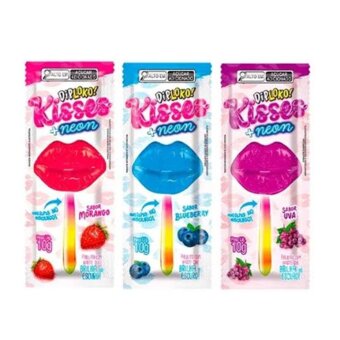 Pirulito Diploko Neon Kisses 10g