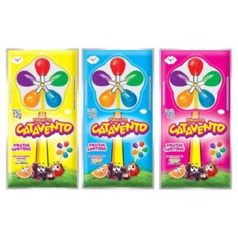 Pirulito Catavento Gotas 12g