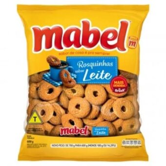 Biscoito Rosquinha Mabel Leite 600g