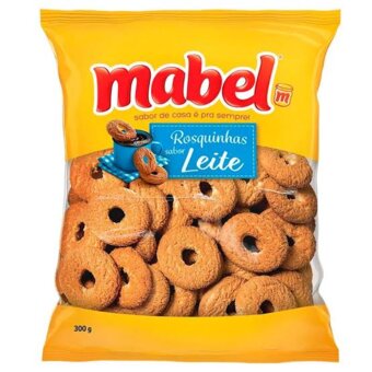 Biscoito Rosquinha Mabel Leite 300g