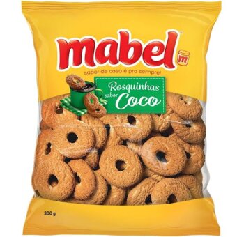Biscoito Rosquinha Mabel Coco 300g