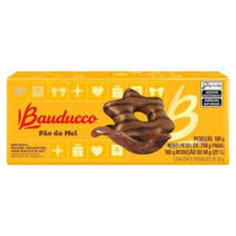 Biscoito Pao Mel Bauducco Chocolate Ao Leite 180g