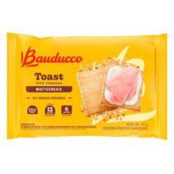 Torrada Bauducco Toast Multicereais 128g