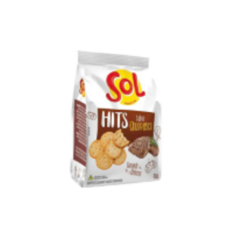 Biscoito Salgado Sol Hits Churrasco 80g