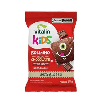Bolinho Vitalin Kids Chocolate 30g