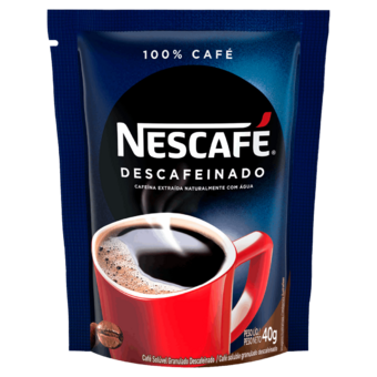 Cafe Nescafe Soluvel Sache Descafeinado 40g