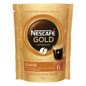 Cafe Nescafe Gold Soluvel Intensidade 6 40g