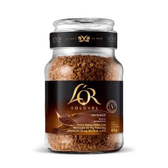 Cafe L'or Soluvel Vidro Intense 84g