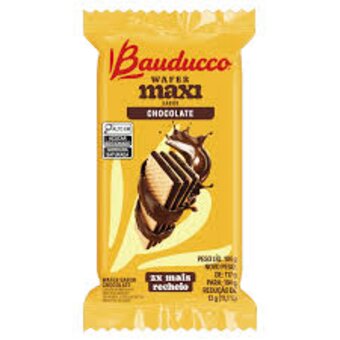 Biscoito Wafer Bauducco Maxi Chocolate 104g 