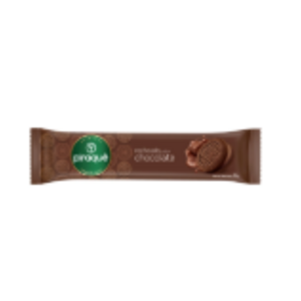 Biscoito Recheado Piraque Chocolate 76g