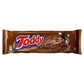Biscoito Cookie Toddy Gotas Chocolate 57g