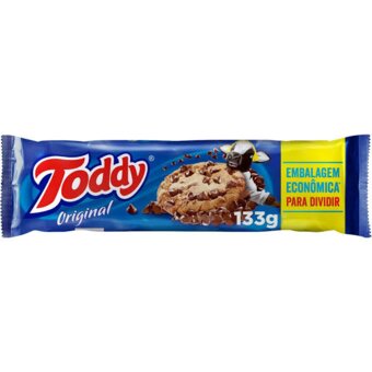 Biscoito Cookie Toddy Gotas Baunilha 133g