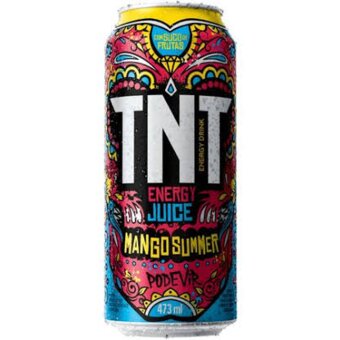 Bebida Energetica Tnt Energy Drink Lata Juice Mango Su 473ml