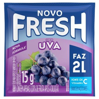 Refresco Fresh Uva 15g 