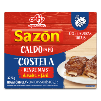 Caldo po Sazon Costela 32.5g 