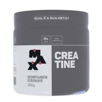 Suplemento Alimentar Max Titan Creatine Pote 300g
