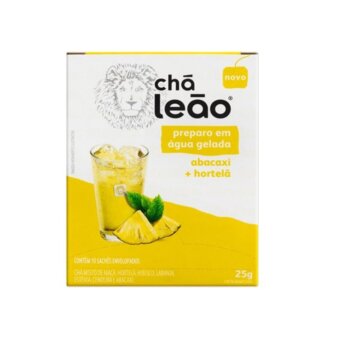 Cha Gelado Leao Abacaxi/Hortela 25g