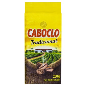 Café Caboclo Tradiconal A Vácuo Pacote 250G