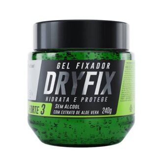 Gel Fixador Dry Fix  S/alcool Forca 3 240g