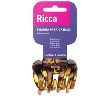 Piranha Ricca Cabelo Med Concha