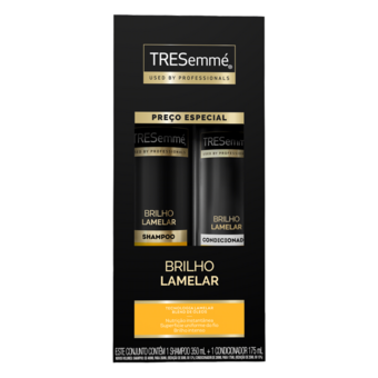Shampoo Brilh Lamelar Tresemme 350ml+Condicionador 175ml 