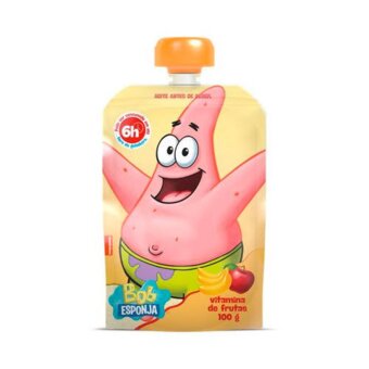 Iogurte Batavo Bob Esponja Pouch Vitaminas 100g