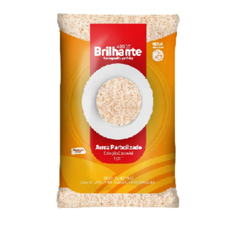 Arroz Parboilizado Brilhante Tipo 1 1Kg