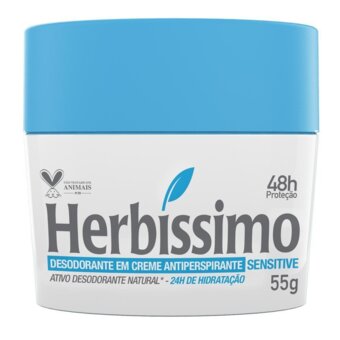 Desodorante Herbissimo Sensitive Creme 55g