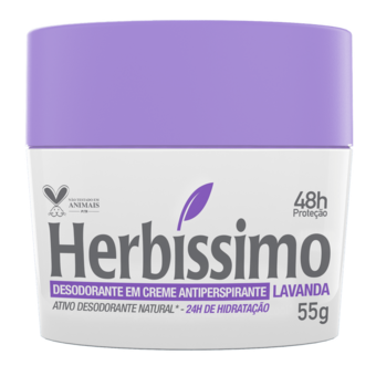 Desodorante Herbissimo Lavanda Creme 55g