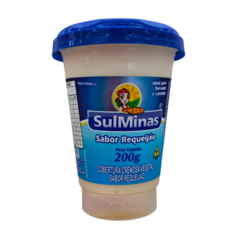 Cobertura Cremosa Requeijao Sulminas Copo 200g