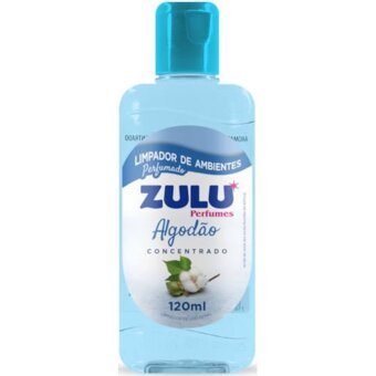 Limpador Perfumado Zulu Concentrado Algodao Confort  120ml 