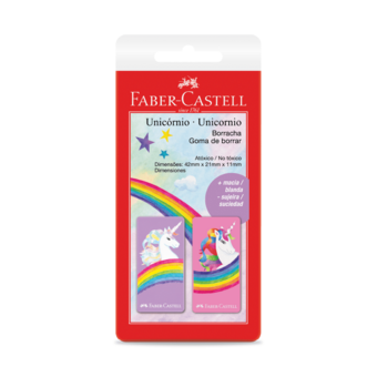 Borracha Faber Castell Unicornio 2un