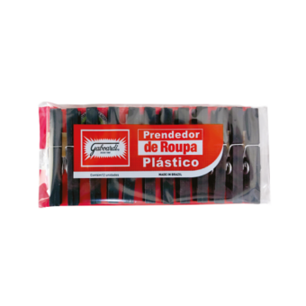 Prendedor Roupa Gaboardi Plastico 12un 