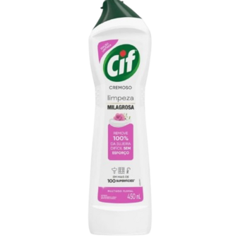 Saponaceo Cif Cremoso Floral 450ml 