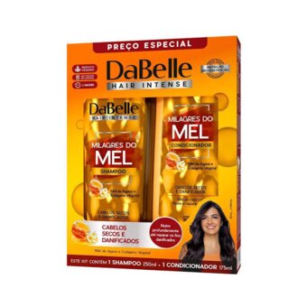 Shampoo + Condicionador Dabelle Milagres Mel 425ml 
