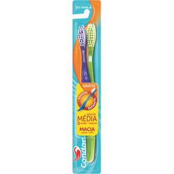 Escova Dental Condor Adulto Grátis Escova Dental Infantil