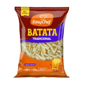 Batata Pre Frita Easychef Congelada Tradicional 2KG