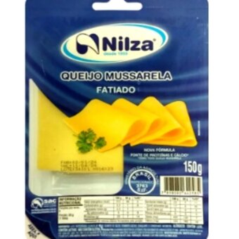 Queijo Mussarela Nilza Fatiado 150g