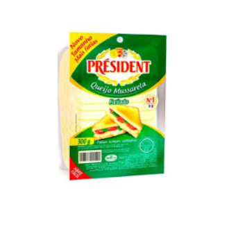 Queijo Mussarela President Fatiado 300g