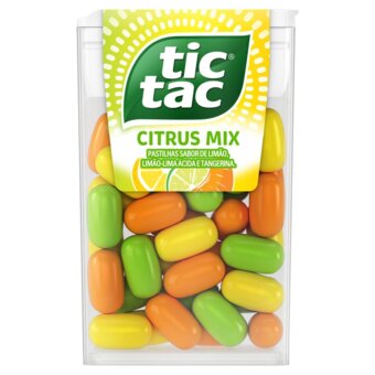 Pastilha Tic Tac Citrus 14.5g